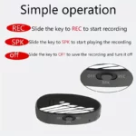 SPIKECAM SPIKECAM AD01 Audio Recorder Tape Recorder Digital Voice Recorder Smart Size