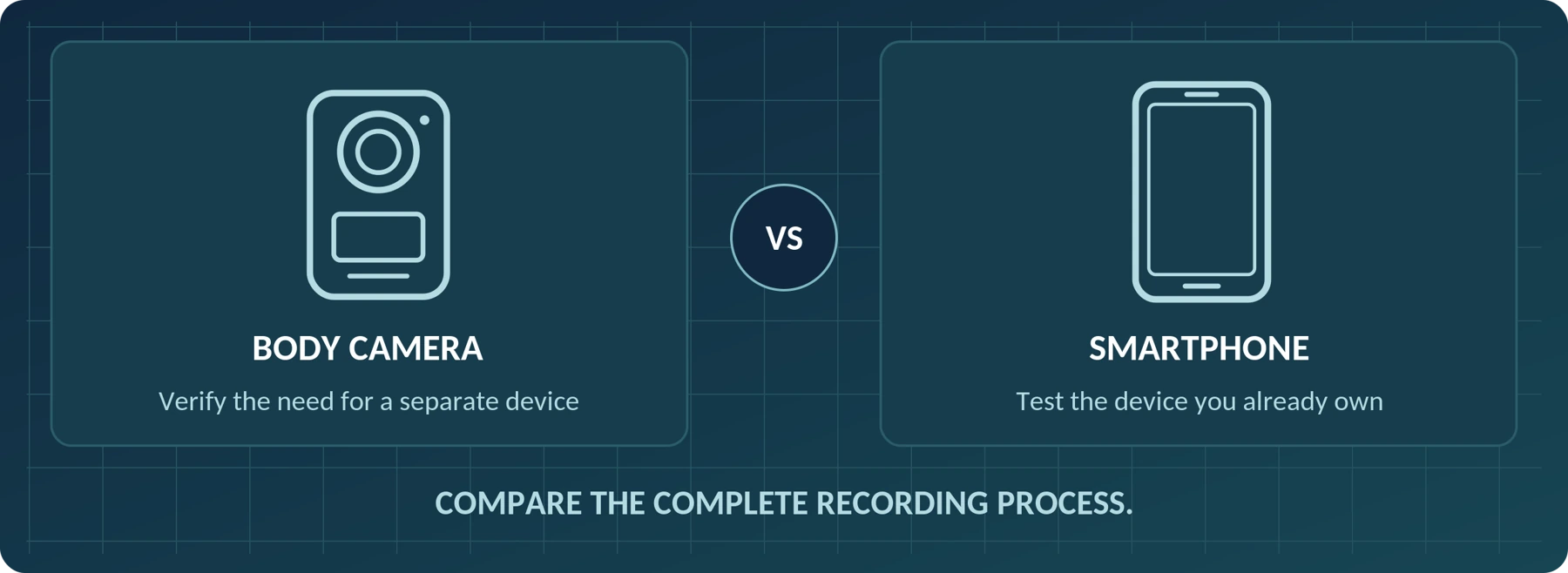 Concept illustration. Generic devices; no specific model, capability or test result is represented.