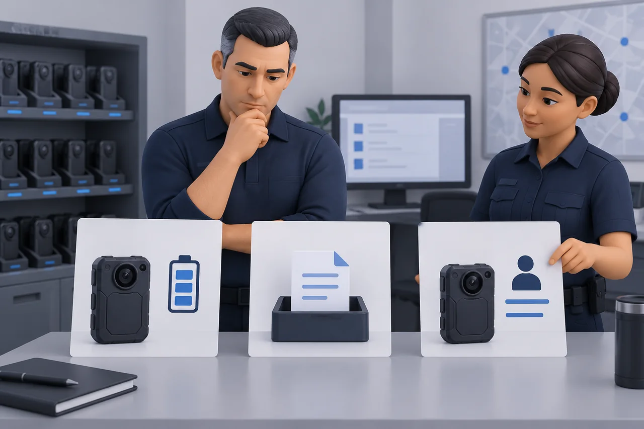 A supervisor comparing separate charging, file-receipt and assignment records.