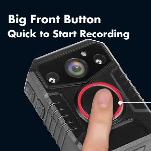 SPIKECAM S4 large front recording button