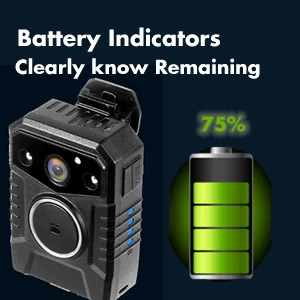 SPIKECAM S4 side battery indicators